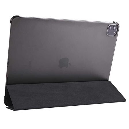 Apple iPad Pro 12.9 2021 (5.Nesil) Uyumlu Smart Cover Standlı 1-1 Flip Smart Akıllı Tablet Kılıfı