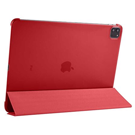 Apple iPad Pro 12.9 2021 (5.Nesil) Uyumlu Smart Cover Standlı 1-1 Flip Smart Akıllı Tablet Kılıfı