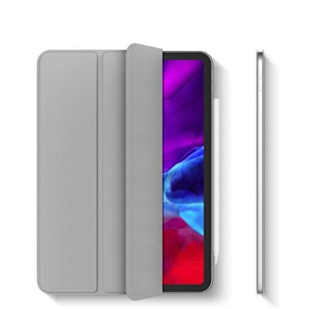 Apple iPad 9.7 2017 Fuchsia Smart Cover Standlı 1-1 Kılıf