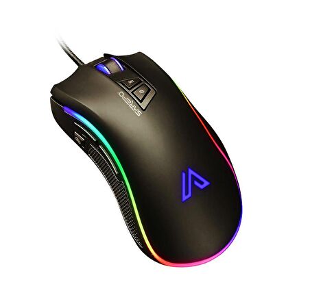 GT-300 Sarepo Oyuncu Mouse 9 Tuşlu Çoklu Mod RGB Aydınlatmalı 2 Farklı Boyut Seçeneği Ergonomik