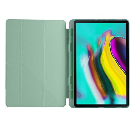 Galaxy Tab A7 10.4 T500 2020 Uyumlu Kalemlikli Premium Standlı Katlanabilir Uyku Modu Özellikli Tablet Kılıfı