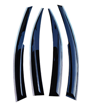 Renault Symbol Çift Sıra Kromlu Cam Rüzgarlığı 2008-2012 