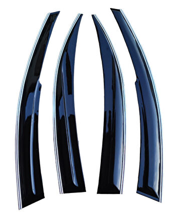 Renault Symbol Çift Sıra Kromlu Cam Rüzgarlığı 2008-2012 