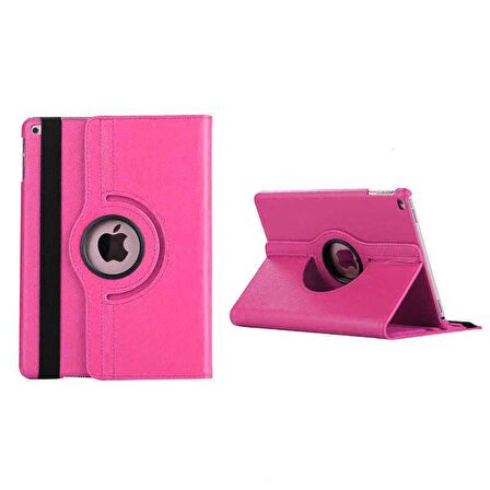 Apple iPad 10.2 (8.Nesil) Fuchsia Dönebilen Standlı Kılıf