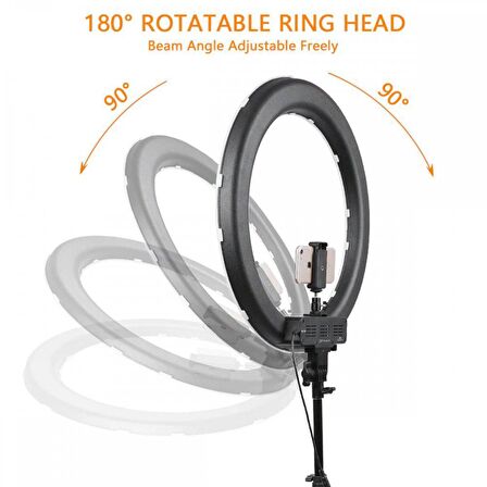 Newface RL-14 Selfie Işığı Tripodlu Kumandalı Ring Light