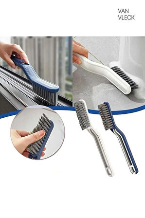 Cımbızlı Temizlik Fırçası – Banyo, Mutfak ve Detaylı Temizlik İçin Geniş Ağızlı Fırça