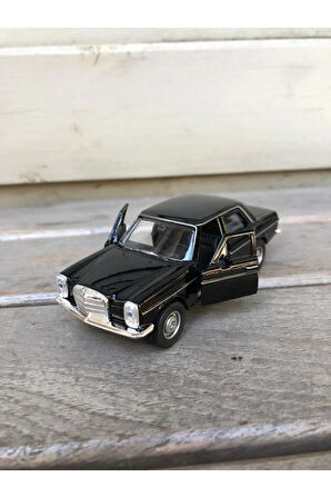 Welly Mercedes-Benz W114 220 Diecast Metal Araba Model Araba Oyuncak Araba Çek Bırak Araba 12 Cm