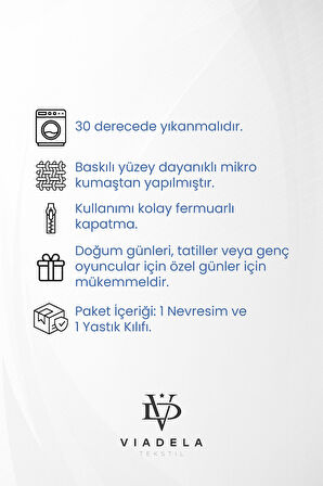 Uçan Dinozor Çocuk Nevresim Takımı (Çarşafsız)