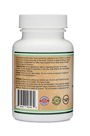 Tudca 60 Capsules 500mg Per Serving. Usa Version. Tr Yetkili Satıcı