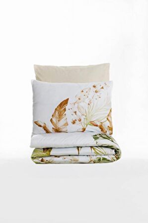 Cotton Box Çift Kişilik Saten Nevresim Takımı Luster Bej