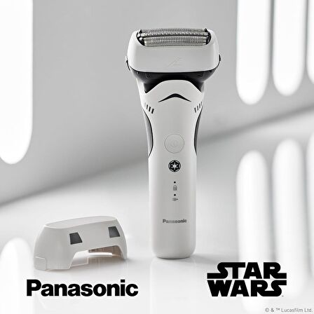 Panasonic ES-SWLT2W Elektrikli Tıraş Makinesi - Star Wars Stormtrooper Tasarımı