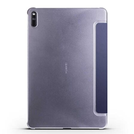 Huawei Mate Pad 11 Uyumlu Fuchsia Smart Cover Standlı 1-1 Kılıf Flip Smart Akıllı Tablet Kılıfı