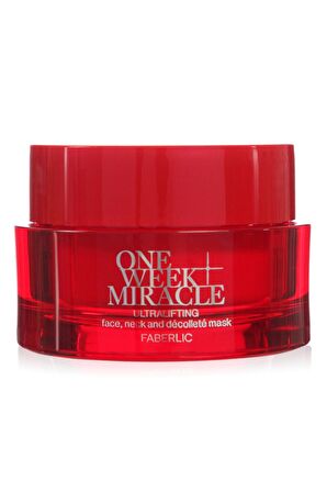 Faberlic One Week Mıracle Ultralifting Kırışlar Için Yüz, Boyun Ve Dekolte Maskesi 50ml