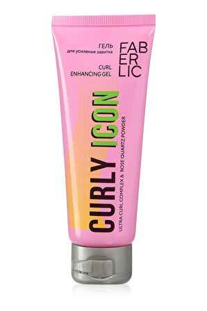 Faberlic Curly Icon Dalgalı Ve Kıvırcık Saçlar Için Bukle Belirginleştirici Durulanmayan Jel 75 ml