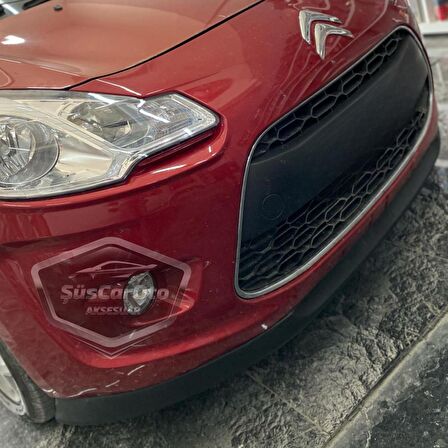 Citroen C3 Uyumlu Üniversal Astra H lip Esnek Ön Lip 2 Parça Tampon Altı Dil Karlık Ön Ek