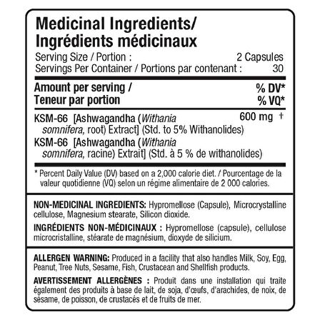 ALLMAX, Ashwagandha KSM-66, 300 mg, 60 Vegan Caps