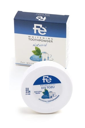 Organik Beyazlatıcı Diş Tozu Natural Herbal