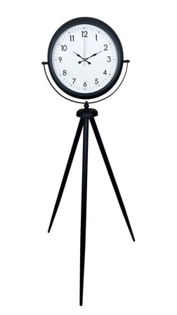 Eskitme Tripod Ayaklı Dekoratif Saat iegxx