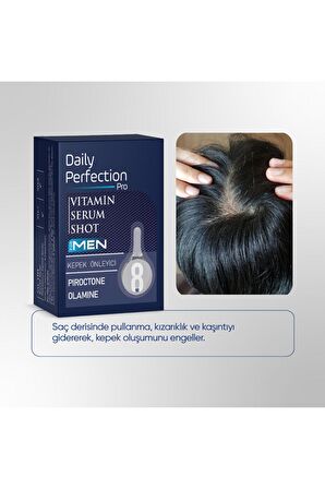 Vitamin For Men Serum Shot No:8 Kepek Önleyici 2x6 ml