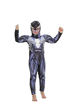 Spiderman Kaslı Çocuk Kostümü