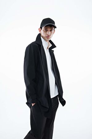 DeFacto Slim Fit Polo Yaka Parka Mont B6305AX24SPBK27