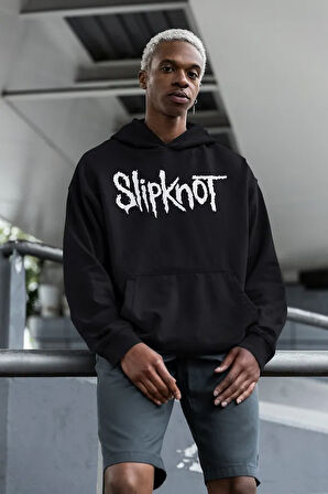 Slipknot Baskılı Unisex Oversize Müzik Grubu Hoodie
