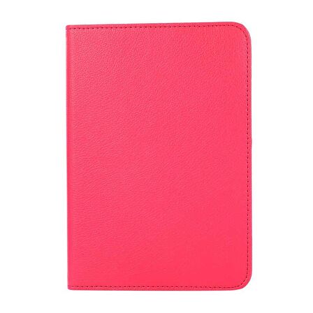 Apple iPad Mini 6 (2021) Uyumlu Fuchsia Dönebilen Standlı Tablet Kılıfı