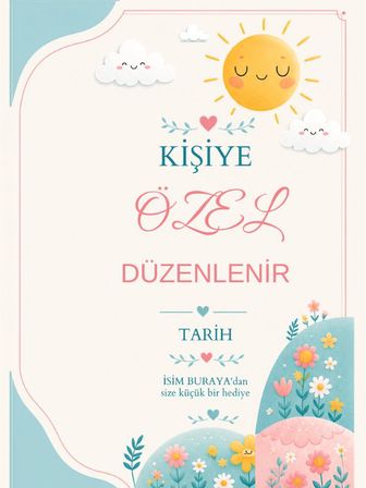 Hediyelik Set-1 Kişiye Özel 20 Adet İsimli Anahtarlık, Bebek Çocuk Doğum Günü Yenidoğan Mevlit Hediyeliği