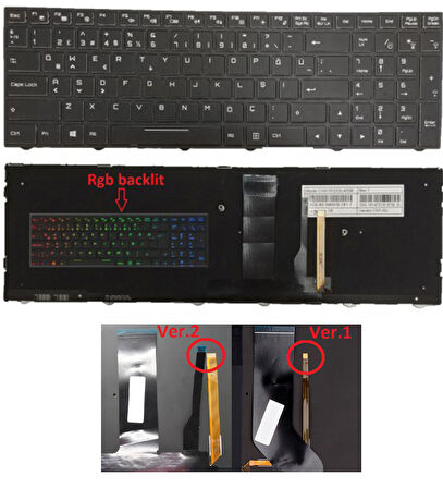 Monster Abra A7 V7.1 Klavye Siyah Türkçe Işıklı RGB VER.2