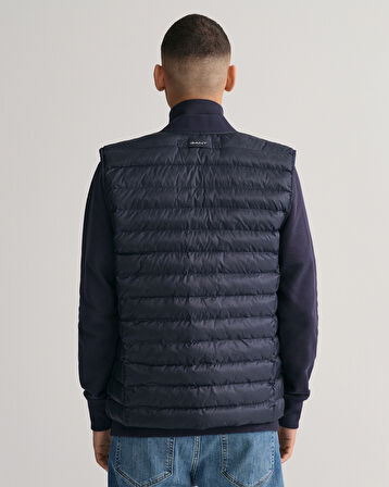 GANT Erkek Lacivert Hakim Yaka Kapitone Yelek