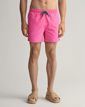 GANT Erkek Pembe Classic Fit Mayo Şort