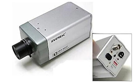 Everest HV-610 Sony CCD Sensör 4.9mm 480TVL Digital Color Güvenlik Kamerası
