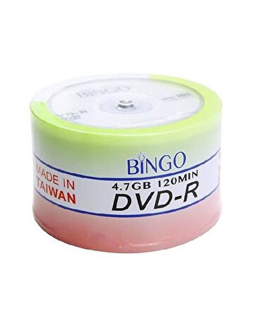 Bingo DVD R 4.7GB 16X 50li