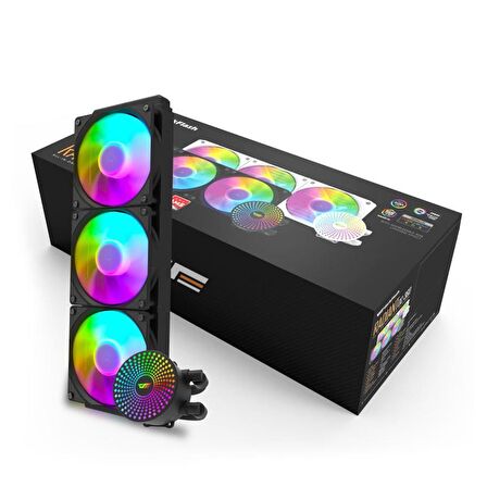 DarkFlash DC360 360mm ARGB Siyah Sıvı Soğutma
