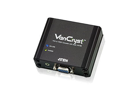 Aten VC180 VGA SES to HDMI 1080p Dişi-Dişi Dönüştürücü Adaptör