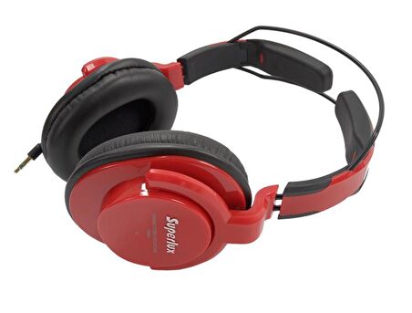 SUPERLUX HD661 KULAKLIK KIRMIZI