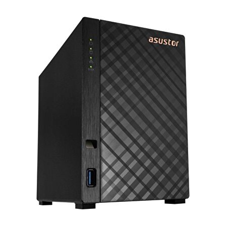 ASUSTOR AS1102T (2X18TB Desteği) RAID(0-1) NAS Depolama Ünitesi