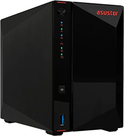 ASUSTOR AS5402T 2 SLOT (2X24TB) 4GB RAM(MAX8GB) ETH 4x M.2 slots 2 * SATA