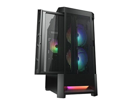 COUGAR AIRFACE RGB 700W 80+ MESH SİYAH KASA CGR-5ZD1B-AIR-RGB