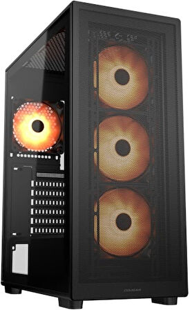 Cougar MX220 RGB 650W 80+ Siyah Mesh USB 3.2 ATX Mid Tower Kasa