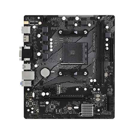 ASROCK A520M-HVS DDR4 HDMI PCIe 16X v4.0 AM4 mATX