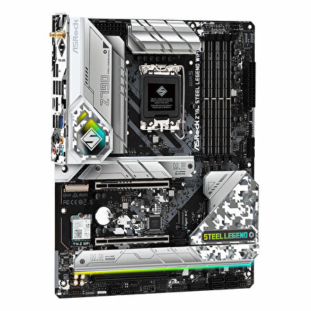 ASRock Z790 Steel Legend WiFi DDR5 (7200MHz)OC M.2 HDMI/DP/USB-C PCIe 5.0 1700P ATX Anakart