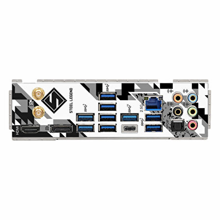 ASRock Z790 Steel Legend WiFi DDR5 (7200MHz)OC M.2 HDMI/DP/USB-C PCIe 5.0 1700P ATX Anakart