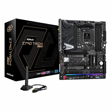 ASRock Z790 Taichi Lite WiFi DDR5 (7200MHz)OC M.2 HDMI/USB-C PCIe 5.0 1700P eATX Anakart