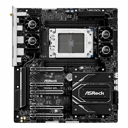 ASRock TRX50 WS WiFi DDR5 (7600MHz)OC M.2 USB-C PCIe 5.0 TR5 eATX Anakart