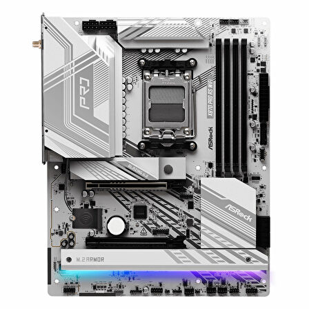 ASRock X870 Pro RS WiFi DDR5 (8000MHz)OC M.2 HDMI/USB-C PCIe 5.0 AM5 ATX Anakart