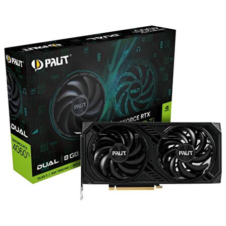 Palit RTX4060Ti Dual 8GB 128Bit GDDR6 (NE6406T019P1-1060D)