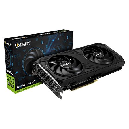 Palit Nvidia GeForce RTX4070 SUPER Dual 12GB 192Bit GDDR6X Ekran Kartı (NED407S019K9-1043D)