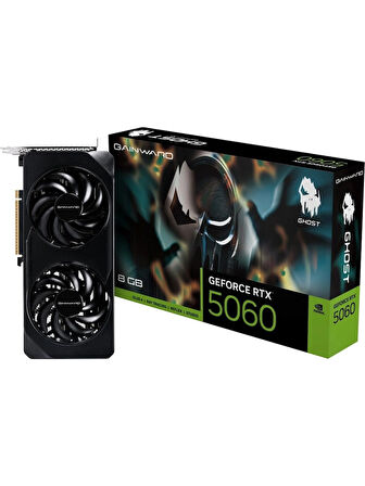 Gainward RTX 5060 Ghost NE75060019P1-GB2063B 128 Bit GDDR7 8 GB Ekran Kartı