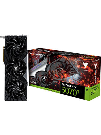 Gainward GeForce RTX5070Ti PHOENIX NE7507T019T2-GB2031X 16GB GDDR7 256bit DP HDMI DLSS 4 Ekran Kartı
